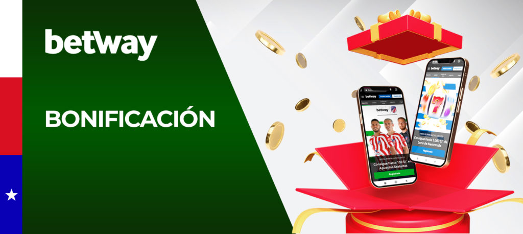 Todas las promociones y bonos en la aplicación móvil de Betway Chile