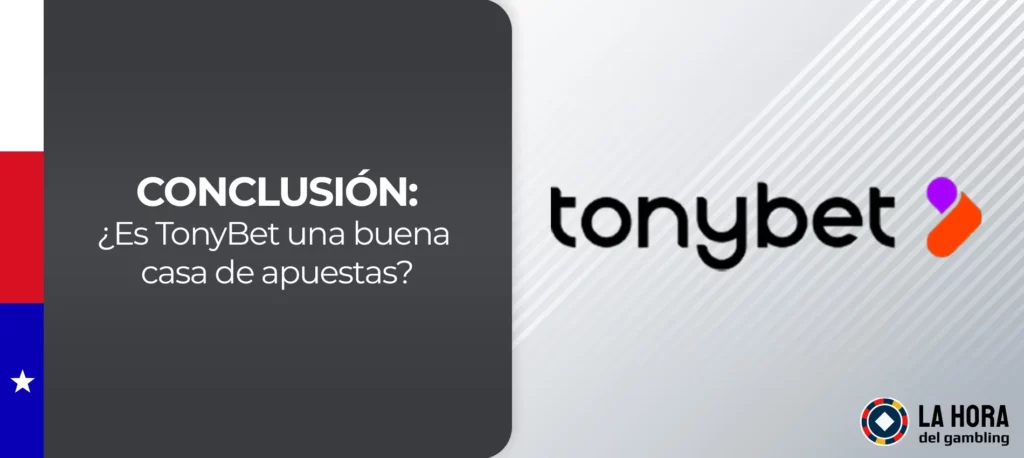 TonyBet es una de las casas de apuestas más reputadas de Chile
