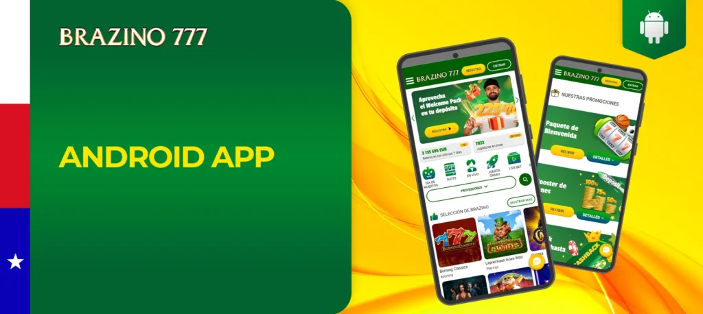 Instrucciones paso a paso para descargar la aplicación móvil Brazino777 en Android