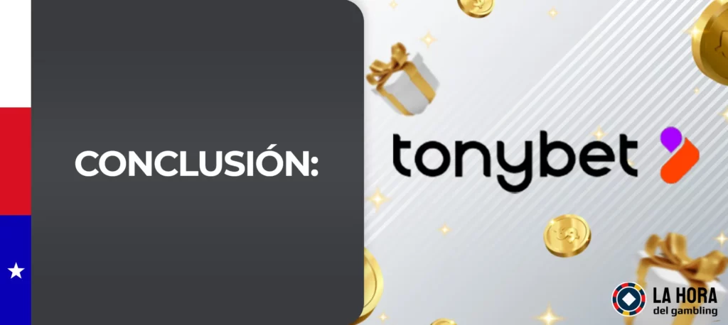 Los bonos de TonyBet y sus promociones son muy favorables para los usuarios de la plataforma