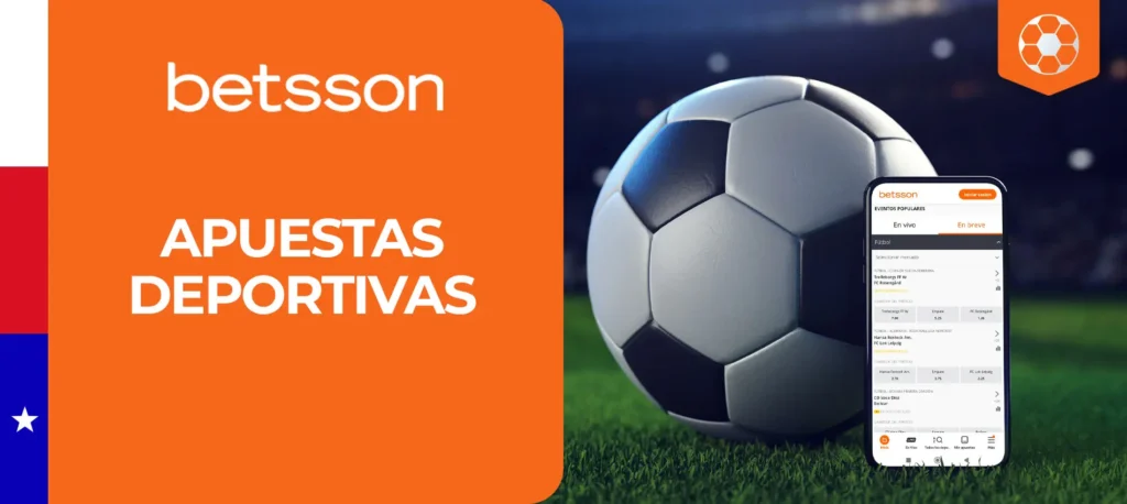 A qué deportes se puede apostar en la app móvil de Betsson en Chile