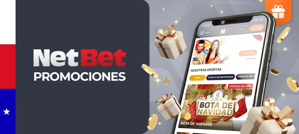 Visión general de los bonos y promociones de Netbet en Chile