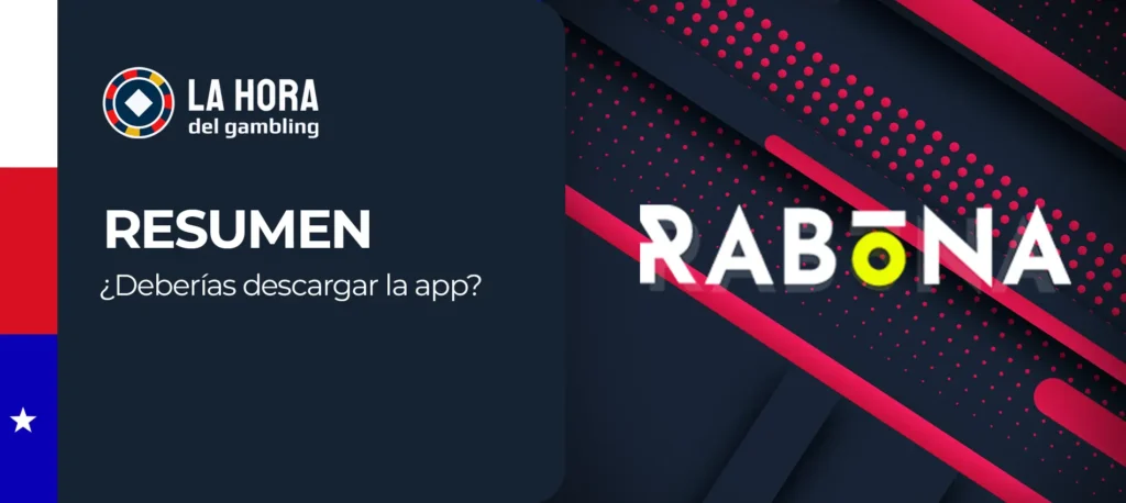 Conclusiones de los expertos de LaHora sobre la aplicación móvil de Rabona