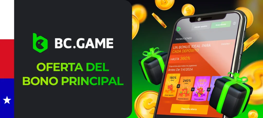 Los bonos y promociones de BC Game Chile son la principal herramienta para captar nuevos usuarios