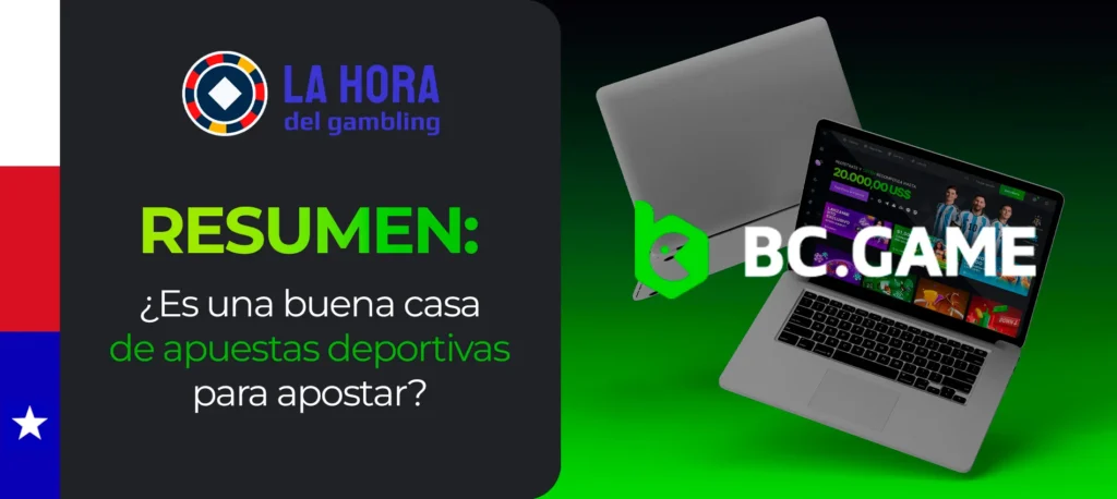 Conclusiones de los expertos sobre la casa de apuestas BC Game en Chile