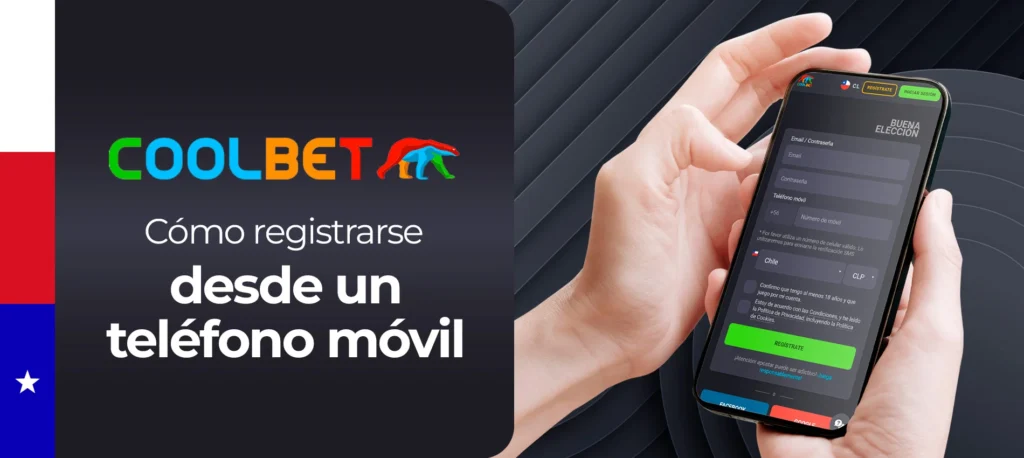 Proceso de registro en Coolbet móvil paso a paso