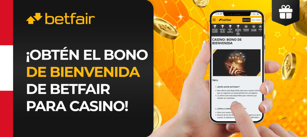 Todo sobre el Bono de Bienvenida de Betfair Casino 