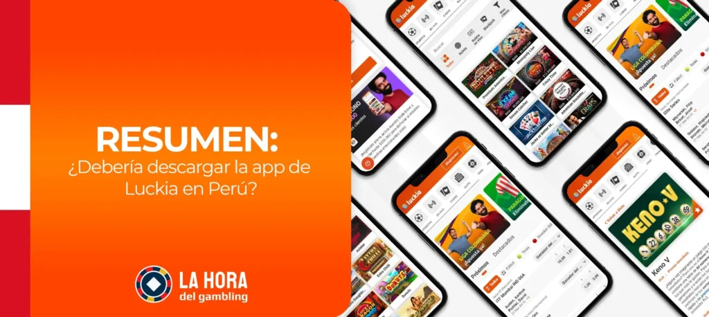 La app de apuestas móviles Luckia es una gran alternativa para apostar en Perú desde tu teléfono