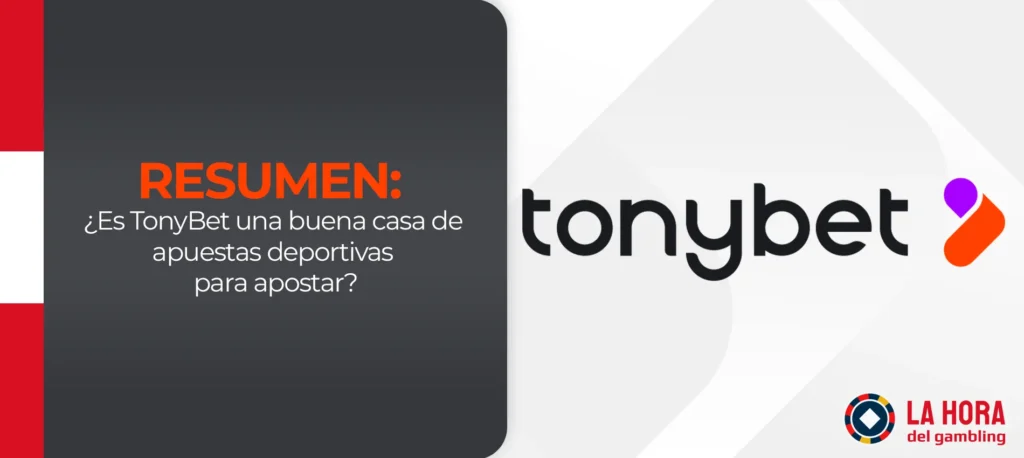 TonyBet Perú es una plataforma que tiene muchas ventajas de ser un gran lugar para hacer apuestas online