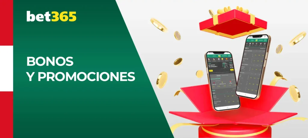 Bonos y promociones para usuarios nuevos de Bet365 Peru
