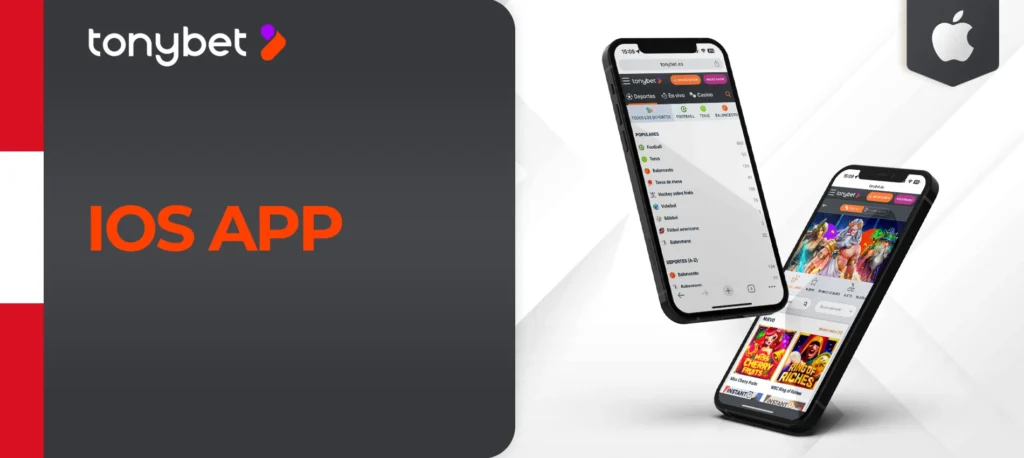 Instrucciones paso a paso para instalar la aplicación móvil TonyBet en iOS