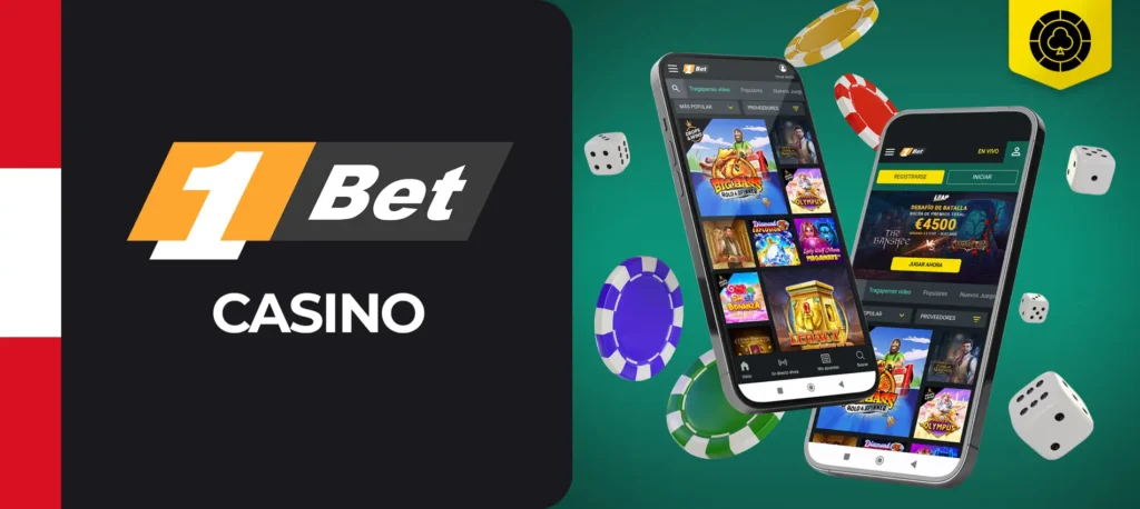 1bet ofrece una amplia gama de juegos de casino en Perú