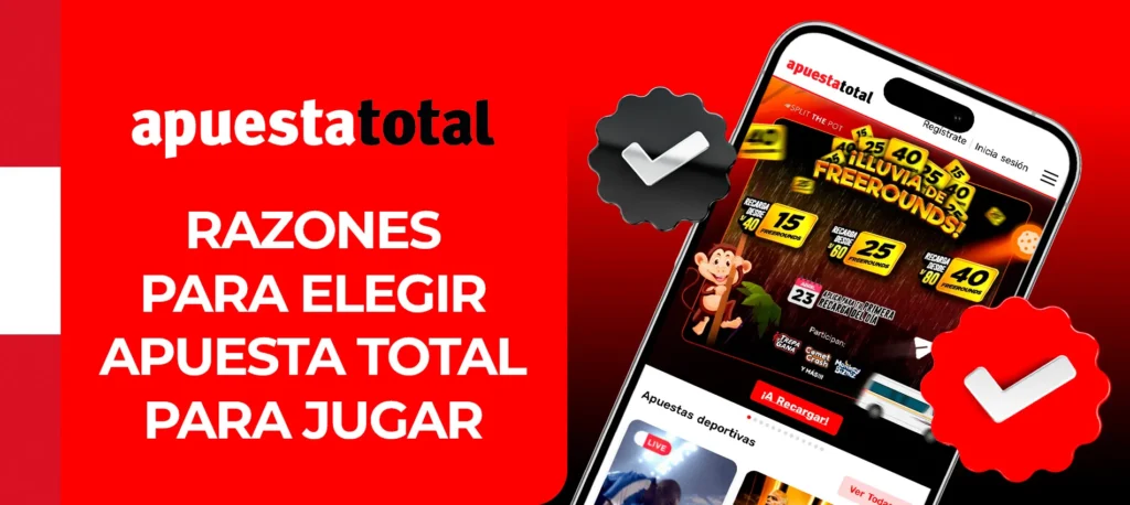 Apuesta Total es una casa de apuestas fiable con licencia en Perú