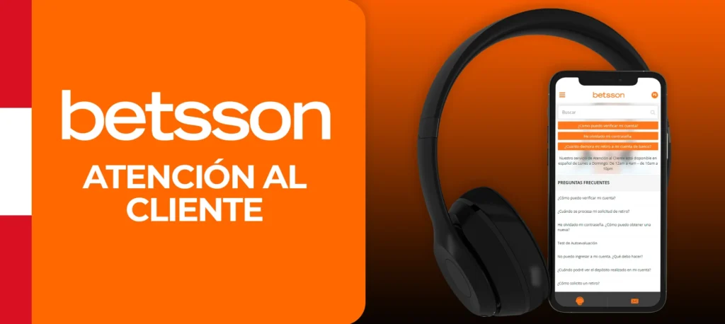 ¿Cómo funciona la asistencia para los clientes de Betsson?