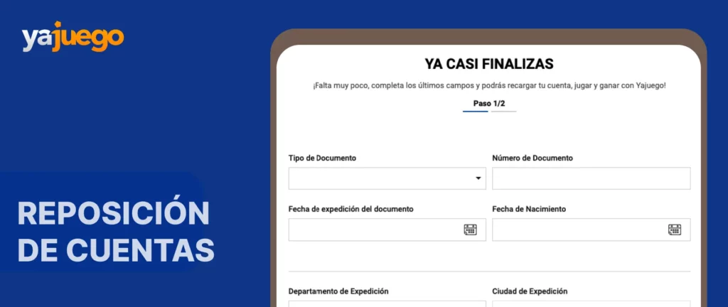 Proporcionar una prueba de identidad para completar el registro
