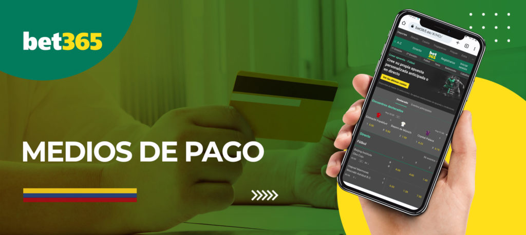Cómo hacer tu primer depósito en la aplicación móvil de Bet365 en Colombia