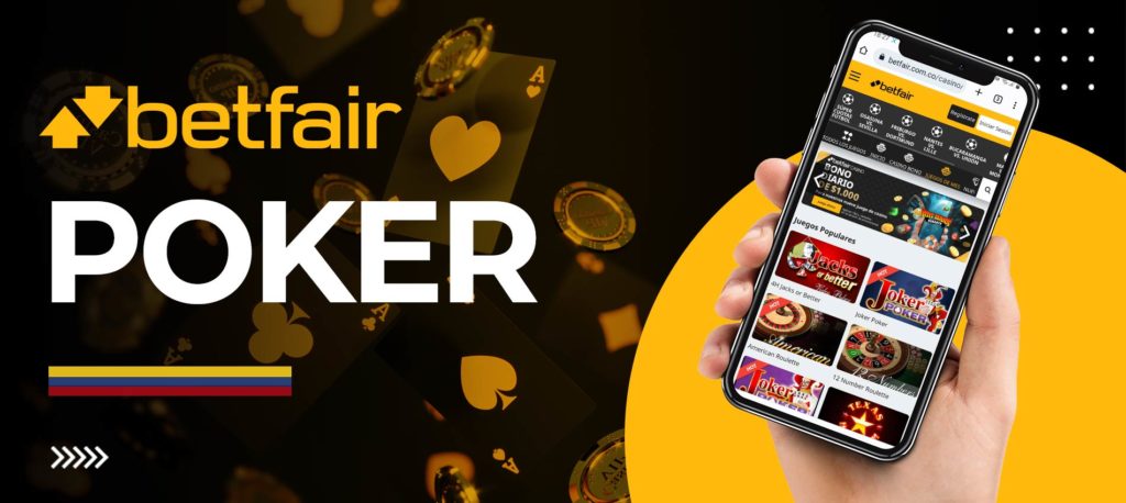 Póker y otros juegos de cartas en el sitio móvil de Betfrair