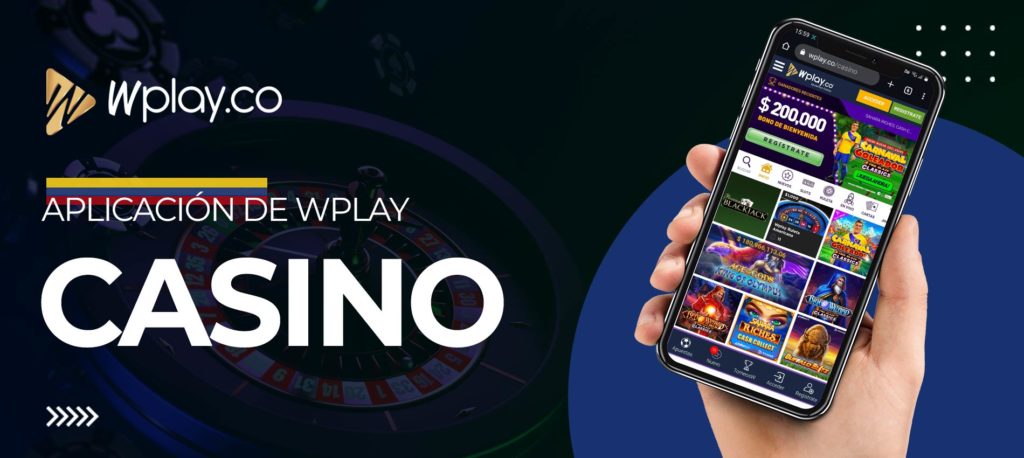 Todos los juegos de casino en la aplicación móvil de Wplay