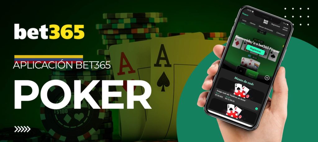 Póker y otros juegos de cartas en la aplicación móvil de Bet365