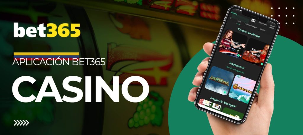 Todos los juegos de casino en la aplicación móvil de Bet365