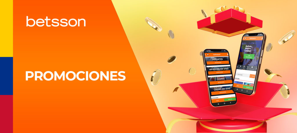 Todas las promociones y bonos de la casa de apuestas de Betsson en Colombia