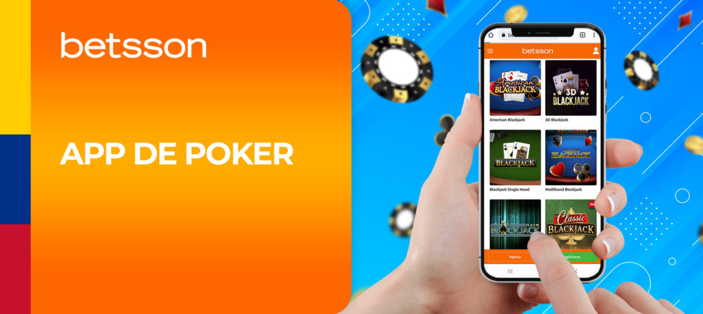 Todo sobre el póquer en la aplicación móvil de Betsson para Android