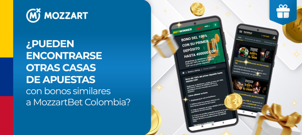¿Existe alguna alternativa a los bonos de MozzartBet Colombia?