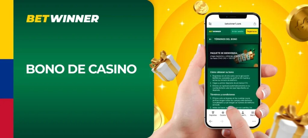 ¿Cómo consigo un bono de bienvenida de casino en la plataforma Betwinner?