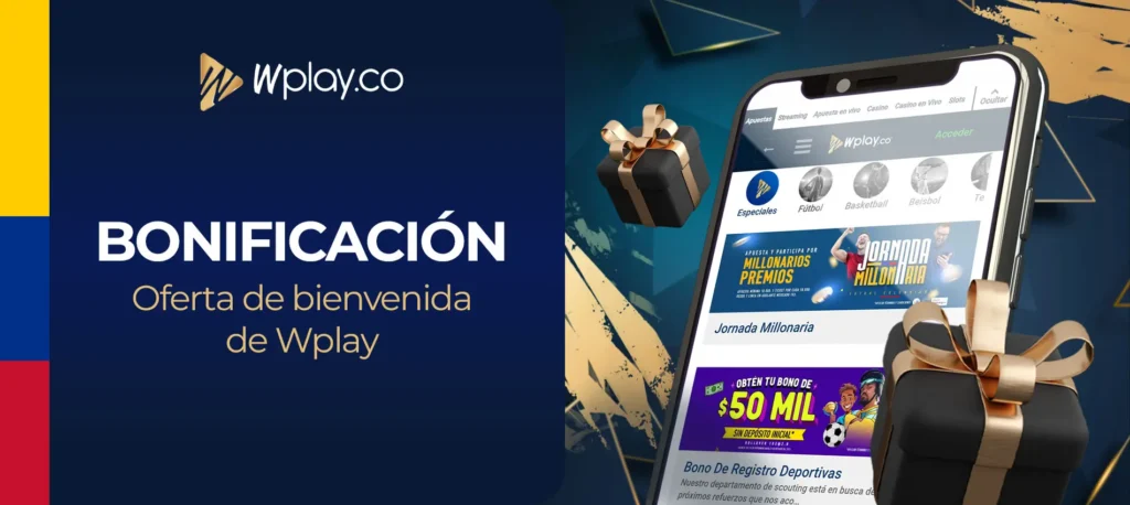 Resumen de los bonos y promociones de Wplay en Colombia