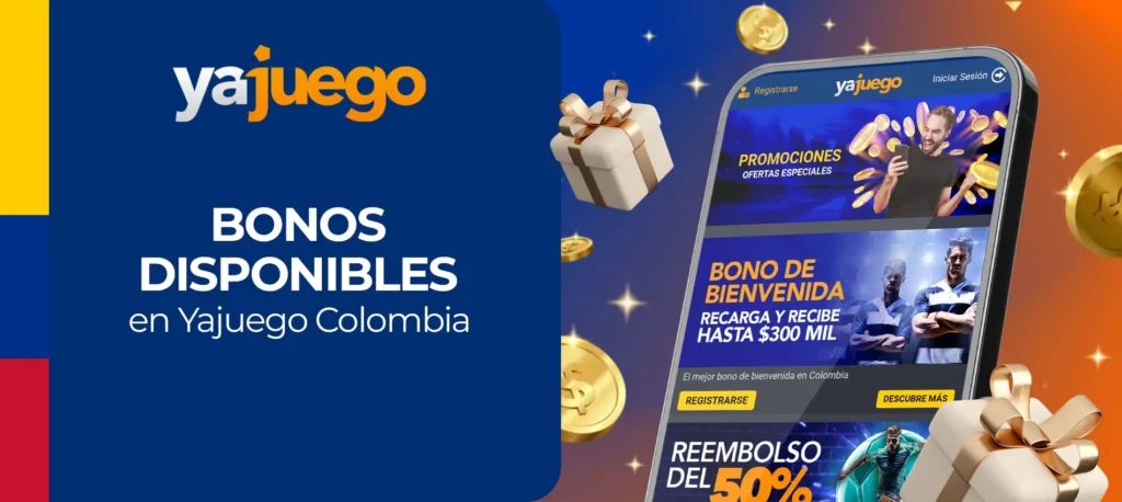 Todos los bonos y promociones para usuarios nuevos y experimentados en Yajuego Colombia