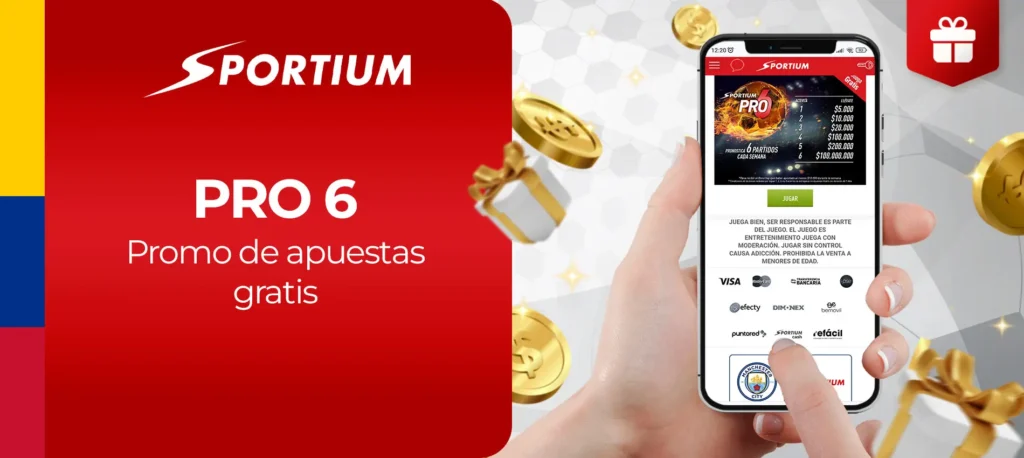Cómo conseguir el bono Pro 6 Sportium en Colombia