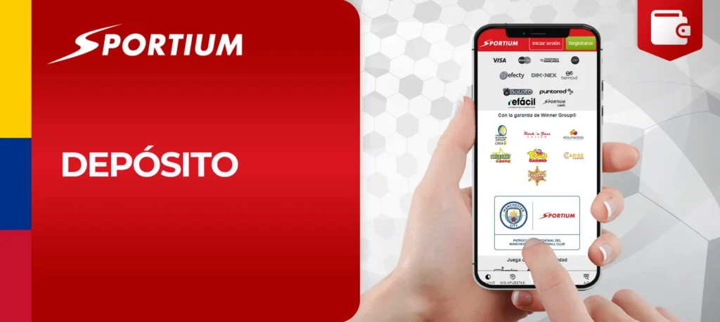 ¿Cómo se realizan las transacciones a través de la aplicación móvil de Sportium?