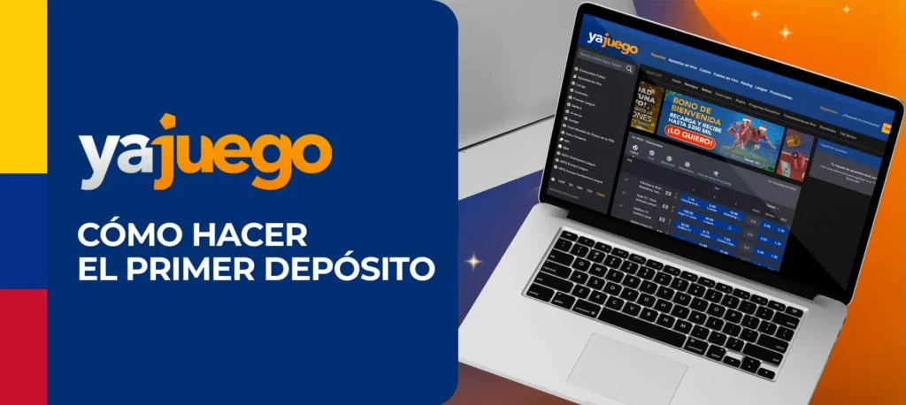 Instrucciones paso a paso para hacer tu primer depósito en tu cuenta de juego Yajuego en Colombia