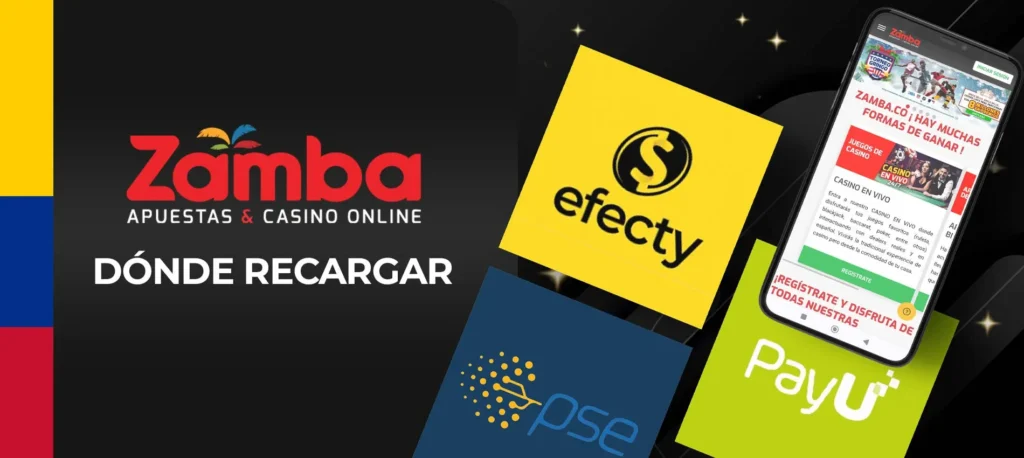 ¿Cómo depositar dinero en una cuenta de juego Zamba en Colombia?