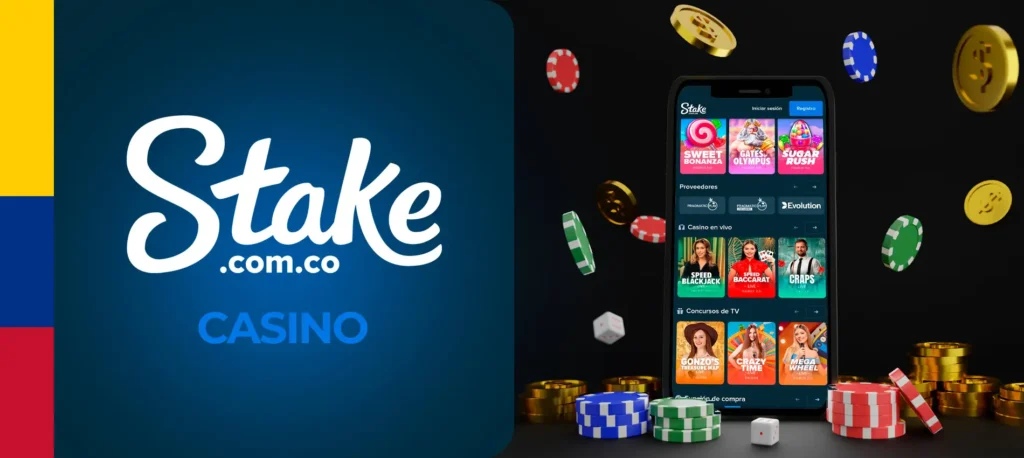 Amplia selección de juegos de casino en Stake.com