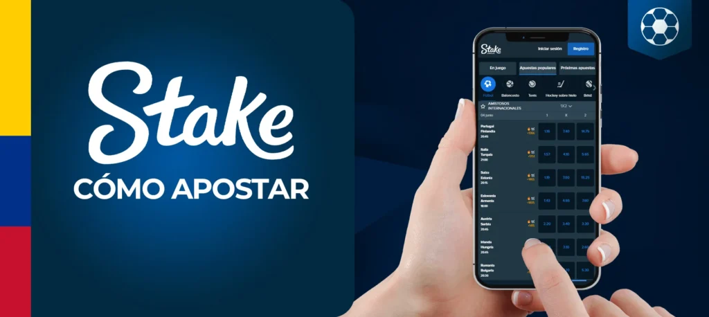 ¿Cómo puedo realizar una apuesta a través de la aplicación móvil de Stake.com?